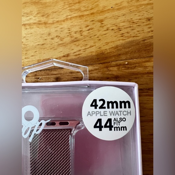 NIB Rose Gold Cylo Pop Chronos Active WristBand For Apple Watch 42/44 Mm - Picture 3 of 4